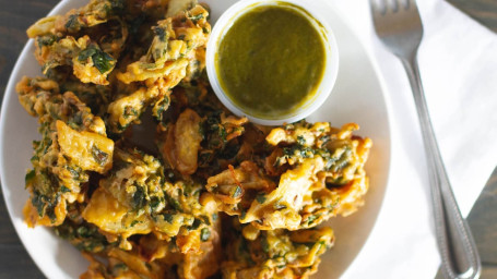 1. Spinach Pakoras