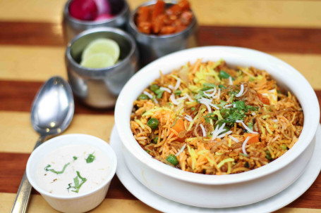 Subz Dum Biryani (Jain)