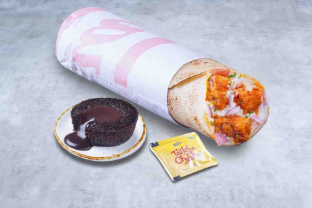 Wrap Au Poulet Fondant Au Fromage Choco Lava