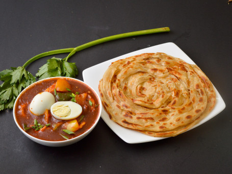 2 Parotta Egg Masala/Korma