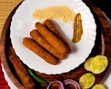 Fish Finger Kolkata Bhetki) 5 Pcs)