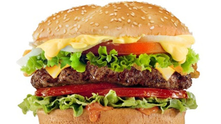 9. Halal Burger (1/4 Lb.