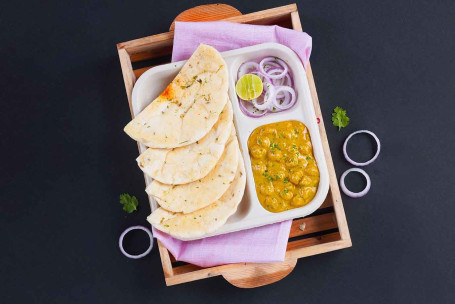 [Moins De 600 Calories] Boîte À Lunch Chole Kulcha