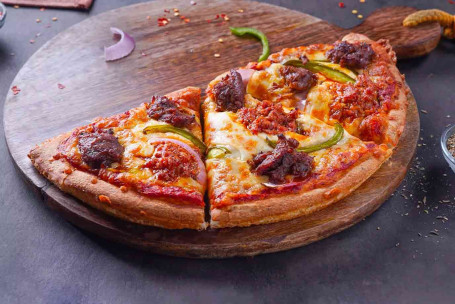 Peri Peri Mutton Semizza [Demi-Pizza]