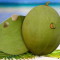 Opened Tender Coconut