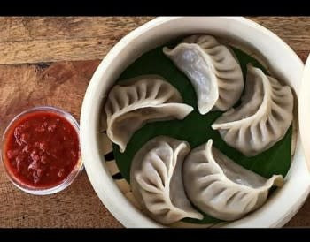 Corn Cheese Momos [5 Pieces]