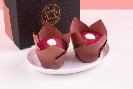 Muffin Velours Rouge (Boîte De 2)