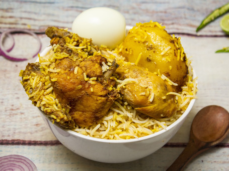 Chicken Biryani 2 Pecs Chicken With 1 Pec Egg &1 Pec Potato