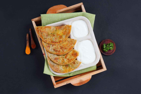 Aloo Paratha Curd Repas (2 Mcx)