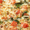 Pizza Alfredo Aux Tomates Et Aux Épinards Frais