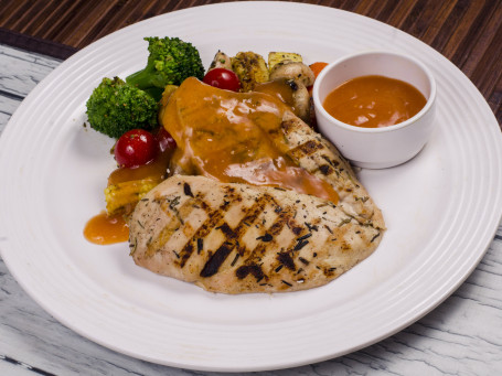 Grilled Chicken Steak Platter