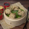 Whole Wheat Exotic Veg Steamed Momos [6 Pieces]