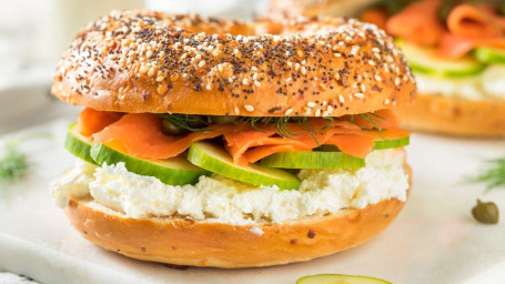 Smoked Salmon Breakfast Sandwich (New!