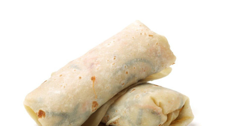 Burrito Petit-Déjeuner Végétarien Aux Épinards Et Aux Champignons