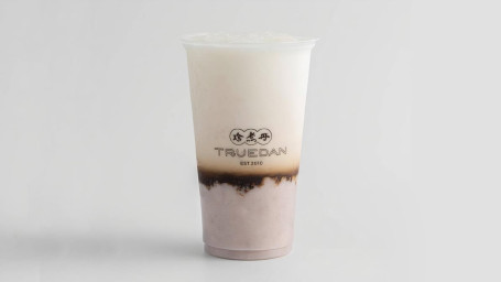 (M) Brown Sugar Milk with Fresh Taro hēi táng yù yù xiān nǎi （zhōng）