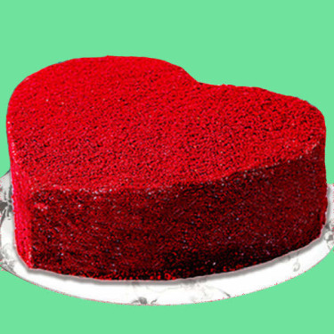 Gâteau Coeur Velours Rouge