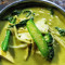 Vegan Green Curry Veggies Tofu