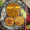 Jumbo Fried Bharwa Litti [2 Pcs] Mutton Curry [Bs]