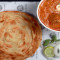 2 Malabar Parantha With Butter Chiken Rice