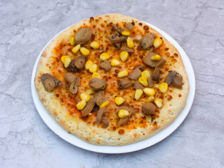 7 Regular Mushroom Corn Pizza