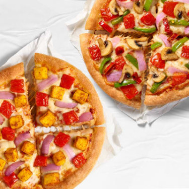 Super Value Deal : 2 Pizzas Végétariennes Personnelles À Partir De Rs 299