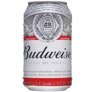 Bière Budweiser Canette De 350 Ml