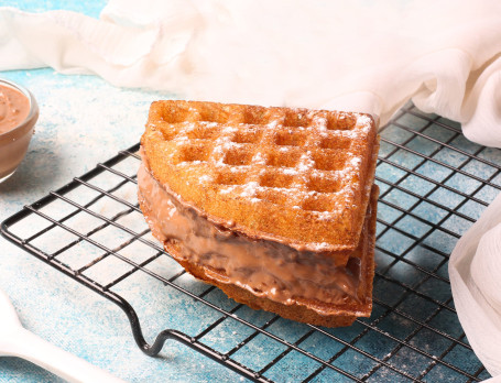 Gaufre croquante au caramel écossais