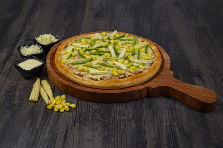 Pizza Au Poivron Et Au Maïs