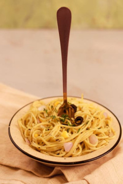 Veg Spaghetti Blanc Crémeux