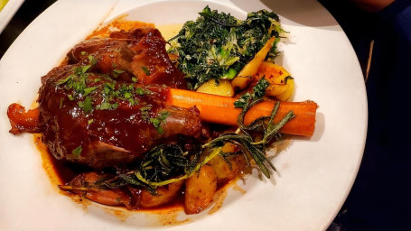 Balsamic Braised Lamb Shank