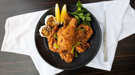 43. Sweet Soy Garlic Fried Chicken