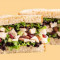 Sandwich À La Salade De Poulet Aux Canneberges Et Aux Pacanes