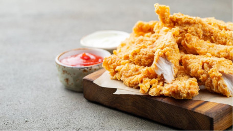 Golden Spicy Boneless Chicken Strips