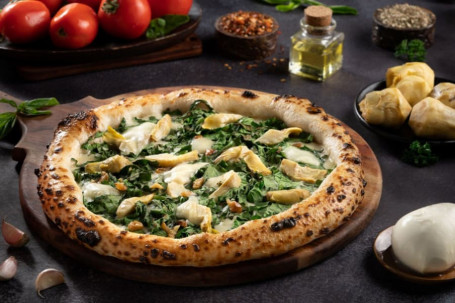 Naples Spinach Artichoke Pizza