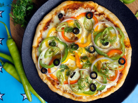 Pizza Mexicaine Aux Légumes Épicés