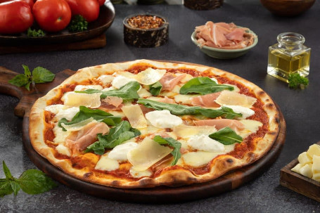 NY Prosciutto Recola Pizza With Burrata Cheese