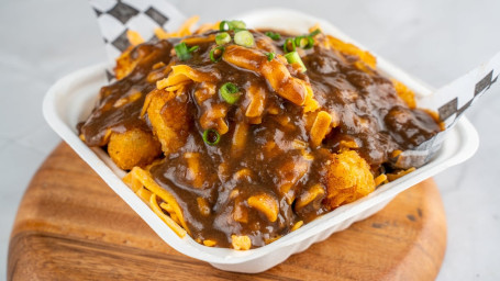 Cajun Tater Tot Poutine