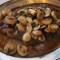 Angus Ribeye With Sauteed Mushrooms