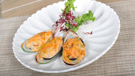 14. Japanese Baked Mussel (6 Pcs.