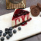 Blueberry Compote With New York Cheesecake Slice