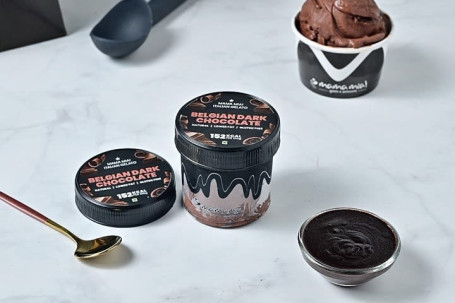 Belgian Dark Chocolate Ice Cream Tub [125 Ml]