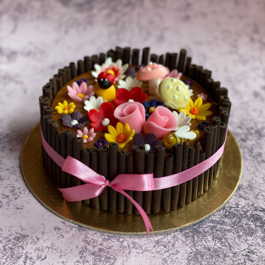 Floral Forest Cake