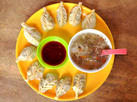 Chicken Momos (Half) (5 Pcs)