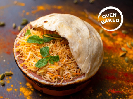 Chicken Dum Handi Biryani(4Pcs) Serves 2