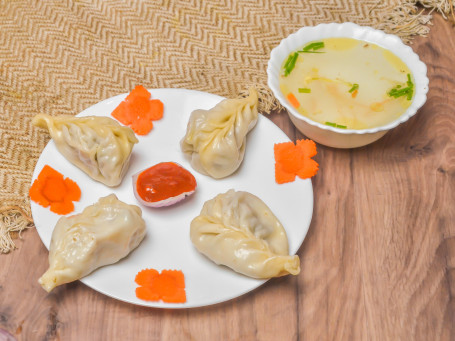 Chicken Steam Momo (4 Pcs)