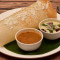 Paneer Plain Dosa (served With Coconut Chutney And Sambar)