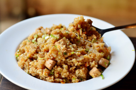 Tofu Sticky Fried Rice