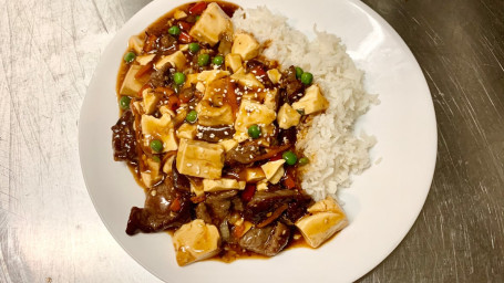 13 Ma-Po Tofu On Steam Rice