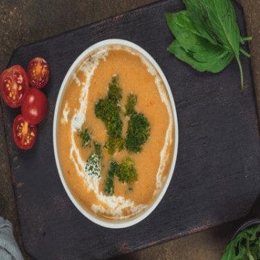 Red Bell Pepper Broccoli Soup