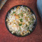 Coriander Burnt Garlic Egg Rice